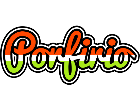 Porfirio exotic logo