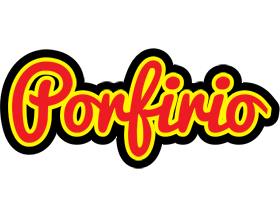 Porfirio fireman logo