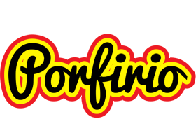 Porfirio flaming logo