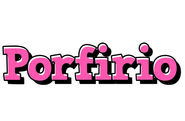Porfirio girlish logo
