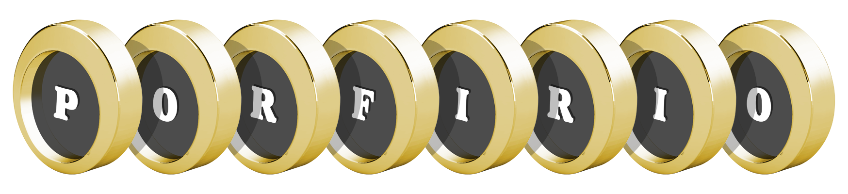 Porfirio gold logo