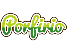 Porfirio golfing logo