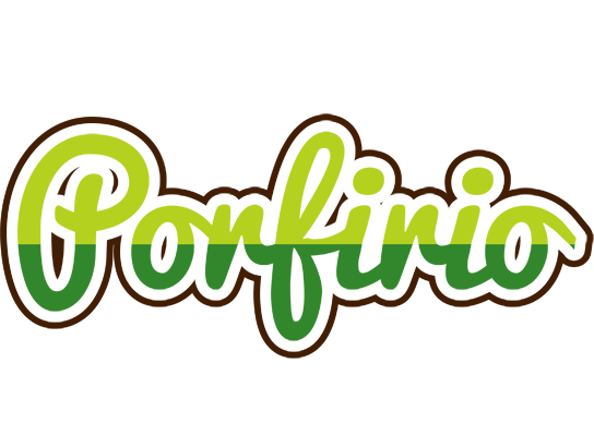 Porfirio golfing logo