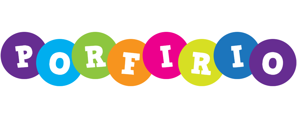 Porfirio happy logo