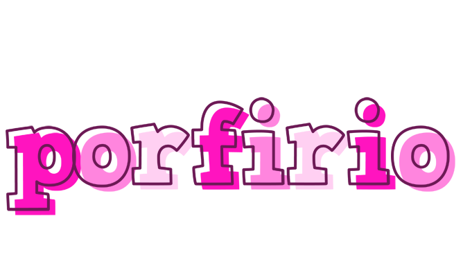 Porfirio hello logo