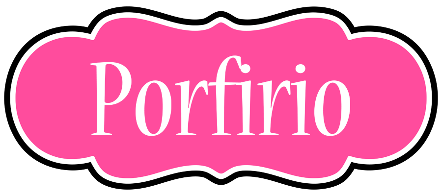Porfirio invitation logo