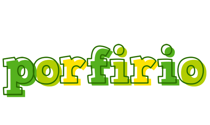 Porfirio juice logo