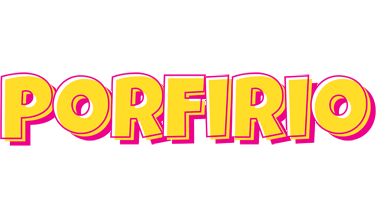 Porfirio kaboom logo