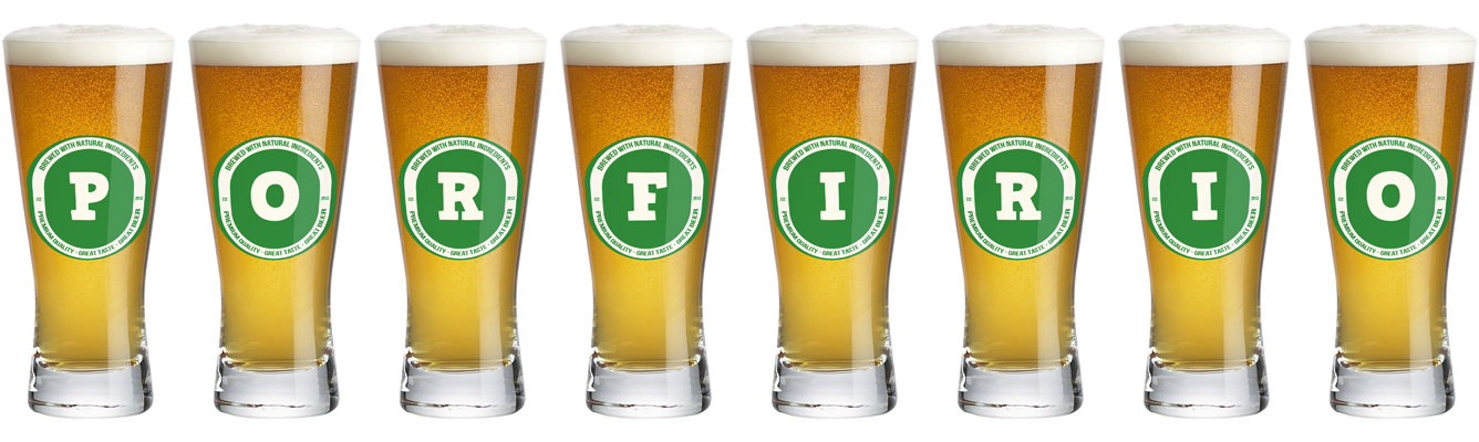 Porfirio lager logo