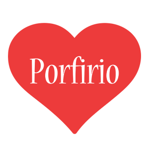 Porfirio love logo