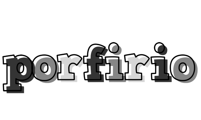 Porfirio night logo