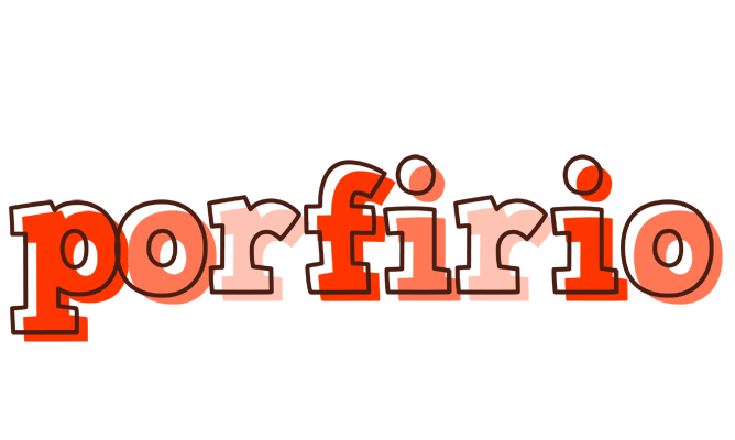 Porfirio paint logo