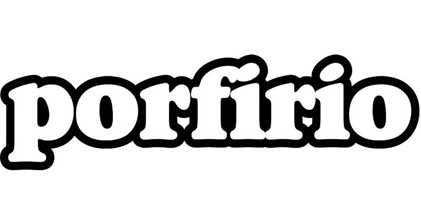 Porfirio panda logo