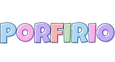 Porfirio pastel logo