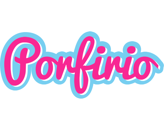 Porfirio popstar logo