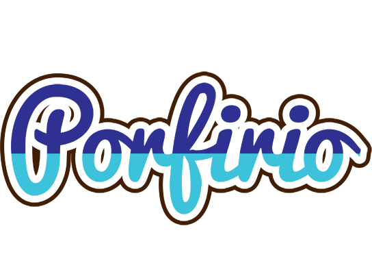 Porfirio raining logo