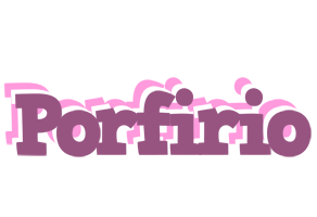 Porfirio relaxing logo