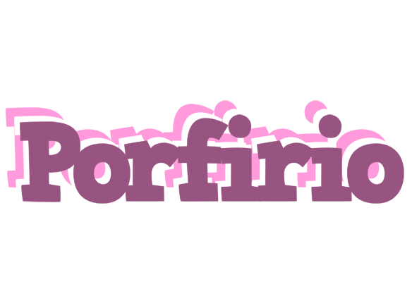 Porfirio relaxing logo