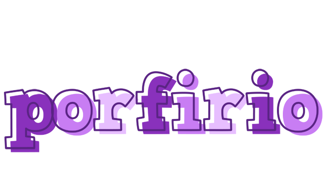 Porfirio sensual logo