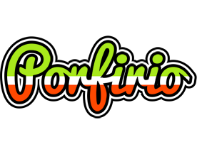 Porfirio superfun logo