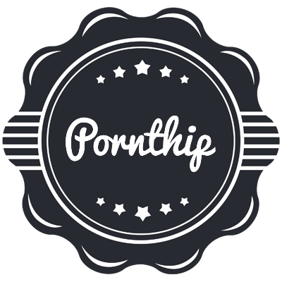 Pornthip badge logo