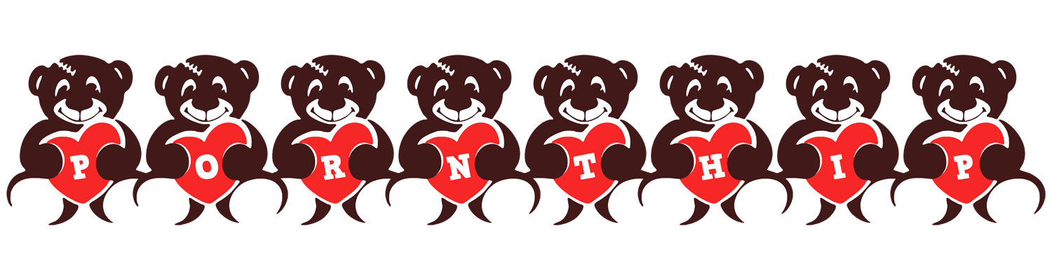 Pornthip bear logo