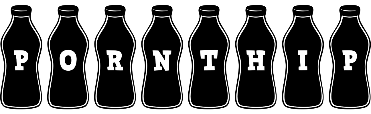 Pornthip bottle logo