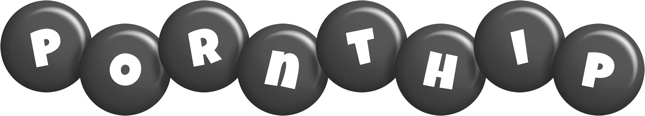 Pornthip candy-black logo