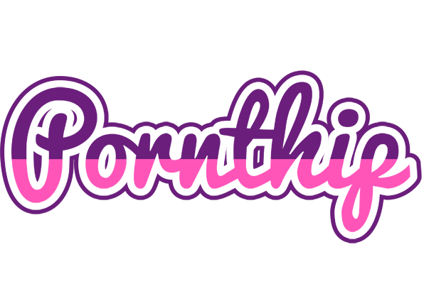 Pornthip cheerful logo