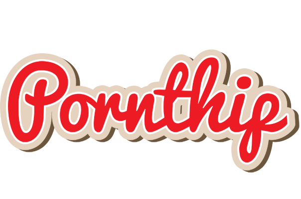 Pornthip chocolate logo