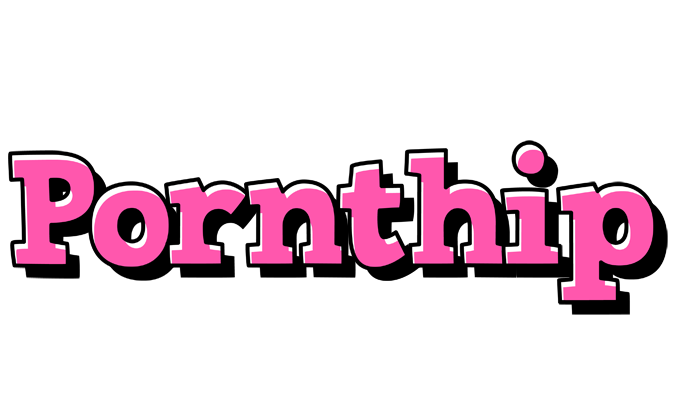 Pornthip girlish logo