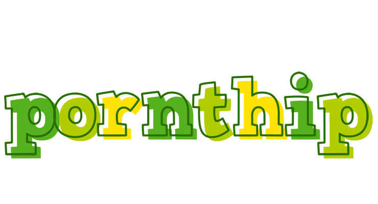 Pornthip juice logo