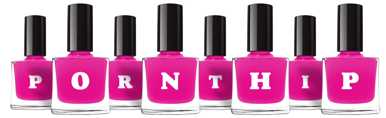 Pornthip nails logo
