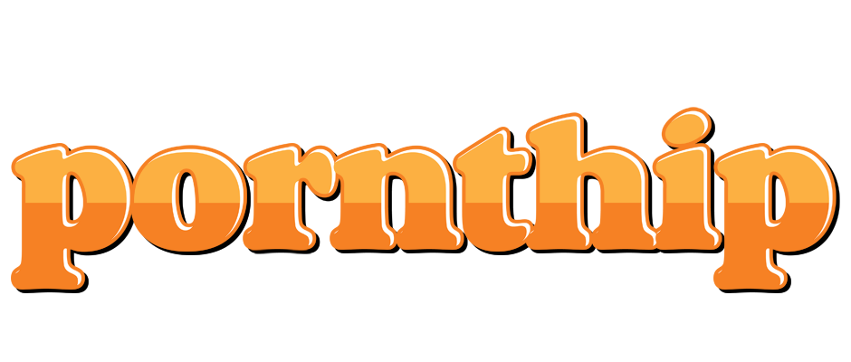 Pornthip orange logo
