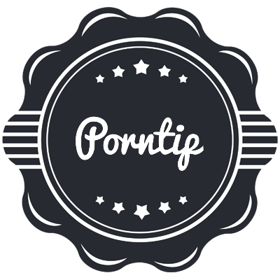 Porntip badge logo