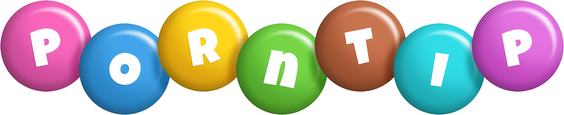 Porntip candy logo