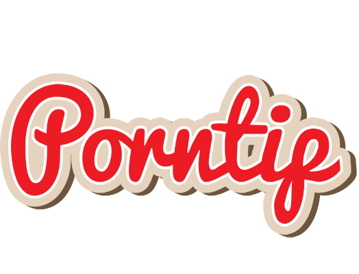 Porntip chocolate logo
