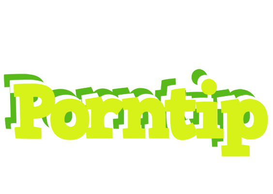 Porntip citrus logo