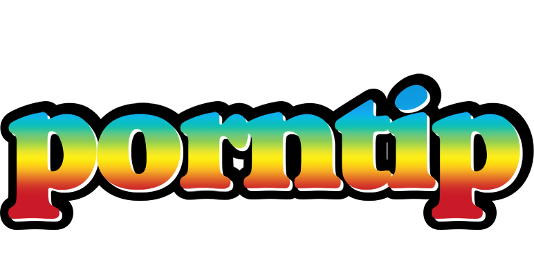 Porntip color logo