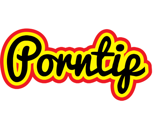 Porntip flaming logo