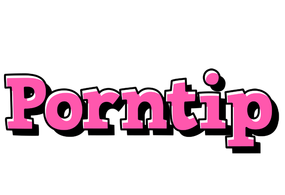 Porntip girlish logo