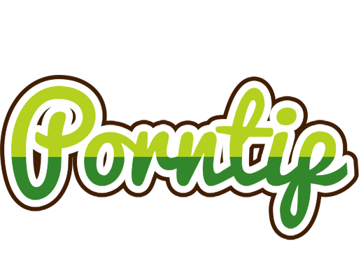 Porntip golfing logo