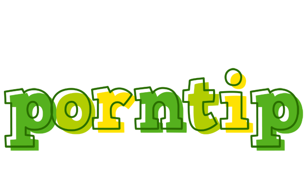 Porntip juice logo