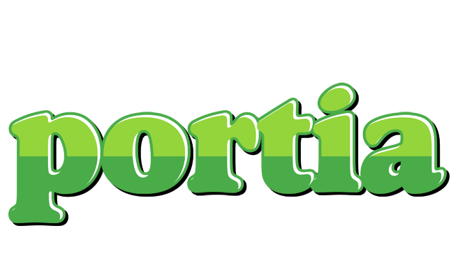 Portia apple logo