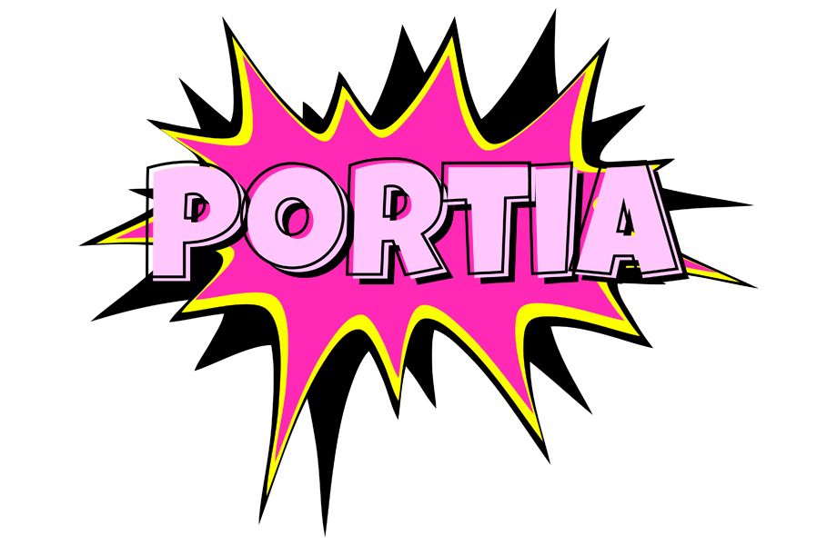 Portia badabing logo