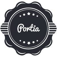 Portia badge logo