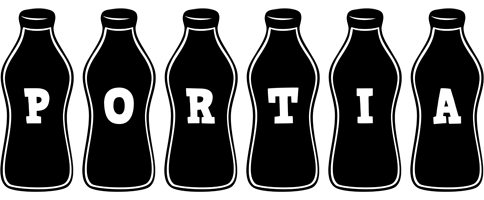 Portia bottle logo