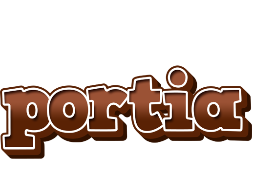Portia brownie logo