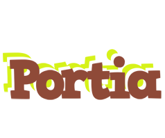 Portia caffeebar logo