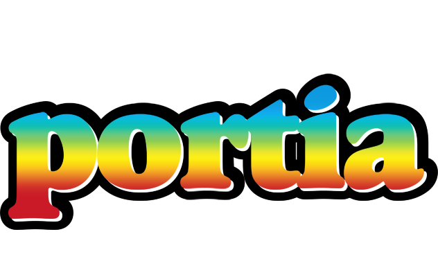 Portia color logo